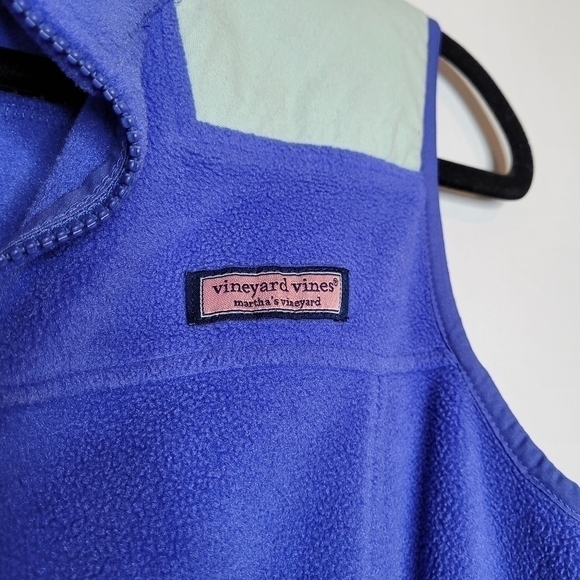 Blue Vinyard Vines Fleece Vest - Picture 6 of 14